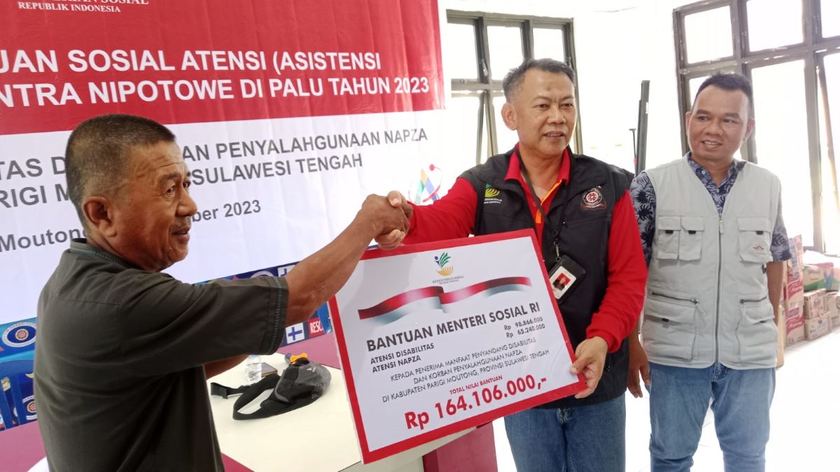Penyandang Disabilitas dan Mantan Pengguna Narkoba Dapat Bansos Atensi