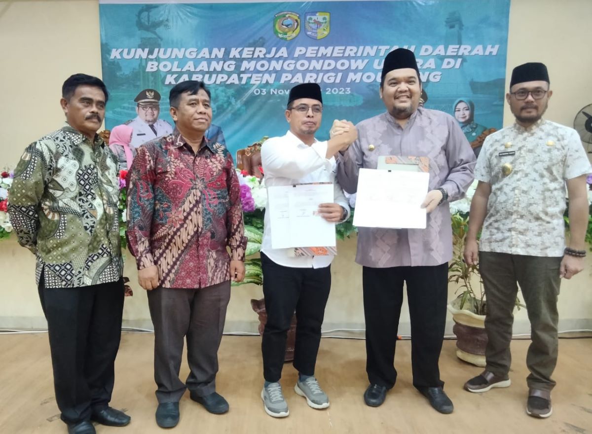 Kendalikan Inflasi, Parimo Jalin Kerja Sama dengan Bolaang Mongondow Utara