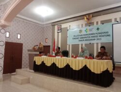 Dinkes Parimo Gelar Pelatihan Manajemen Puskesmas