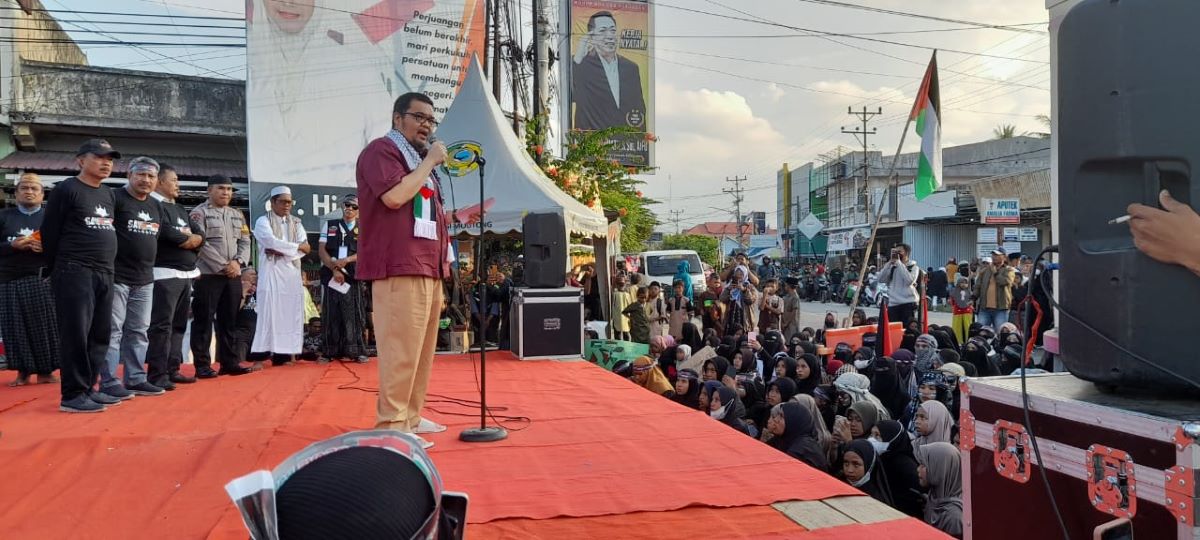 Ikut Aksi Kemanusiaan, Pj Bupati Parimo Ajak Masyarakat Bantu Warga Palestina
