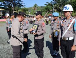 Tiga Personel Polres Buol Berpangka Bripka dan Bripda Dipecat