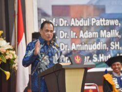Wagub Ma’mun Amir Hadiri Rapat Pengukuhan Guru Besar UNTAD