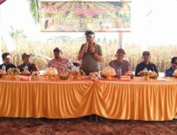 Sekda Zulfinasran Minta Dinas TPHP Parimo Akomodir Kebutuhan Petani Jagung