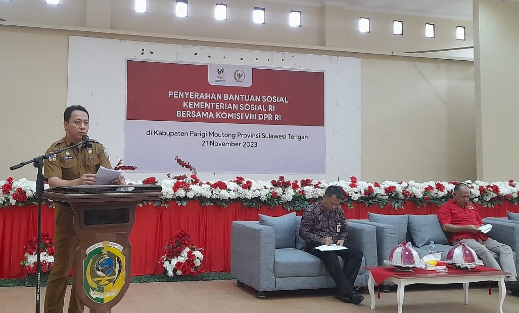 Pemda Parimo Minta Dukungan DPR RI Tangani Kesejahteraan Sosial