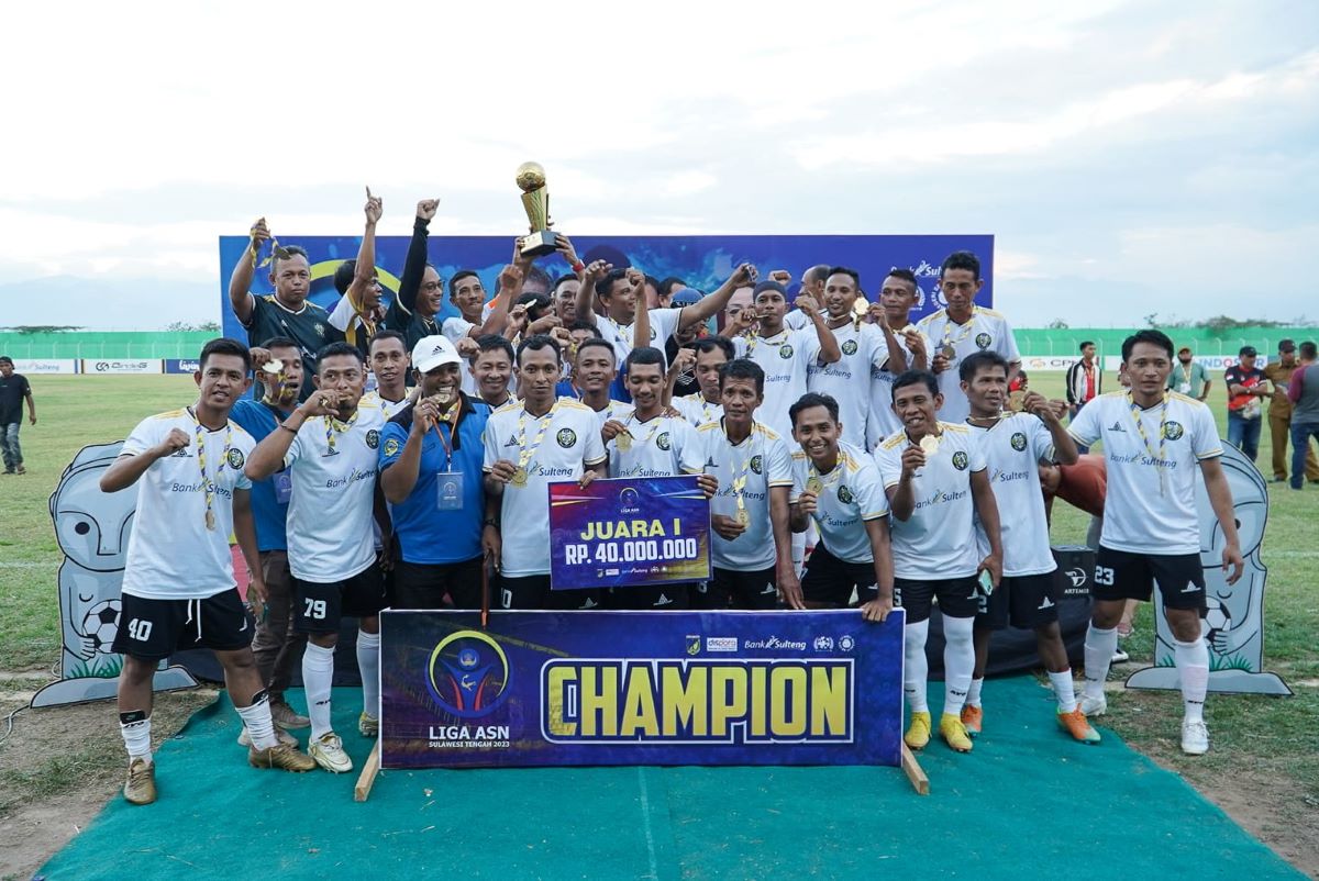 Parimo Sabet Juara 1 Liga ASN Sulteng 2023