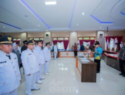 Bupati Banggai Lantik Pejabat Administrator, Pengawas dan Fungsional