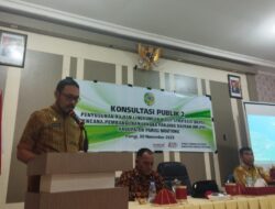 Sekda Zulfinasran Buka Konsultasi Publik II Penyusunan KLHS-RPJPD Parimo
