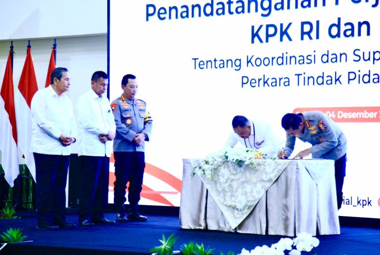 KPK- Polri Jalin Kerja Sama, Bersinergi Berantas Korupsi