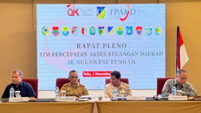 Pemprov Sulteng Apresiasi Komitmen TPKAD Memperluas Akses Keuangan Pemprov Sulteng Apresiasi Komitmen TPKAD Memperluas Akses Keuangan