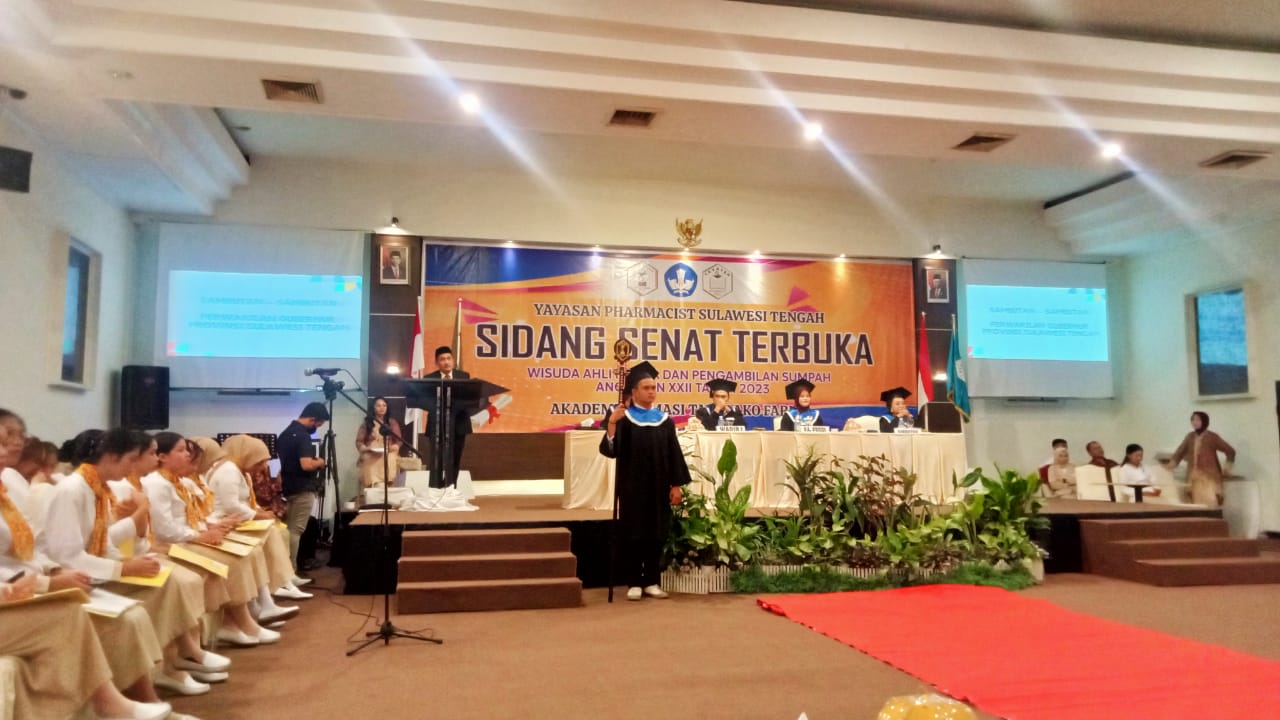 Lulusan Akfar Tadulako Farma Palu Diharap Melek IT