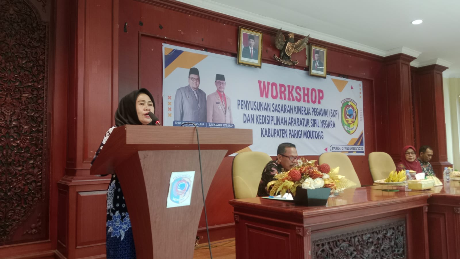Pemda Parimo Gelar Workshop Penyusunan SKP dan Kedisiplinan ASN