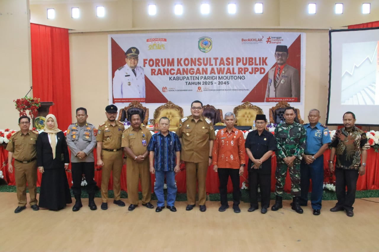 Pemda Parimo Gelar Konsultasi Publik Rancangan Awal RPJPD 2025-2045
