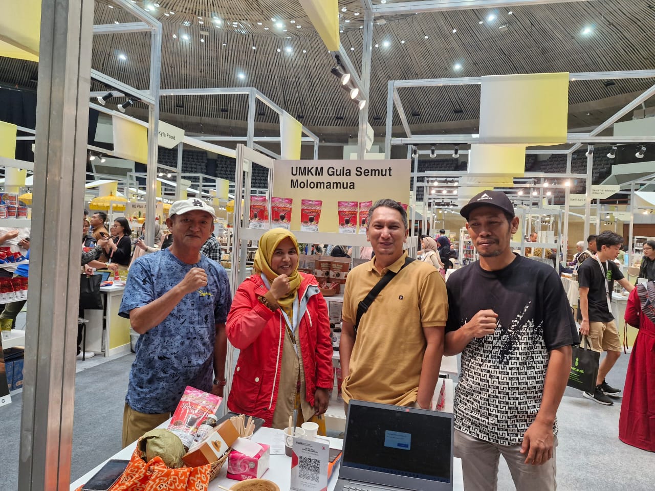 Gula Semut Molomamua Hadir di UMKM EXPO(RT) BRILIANPRENEUR