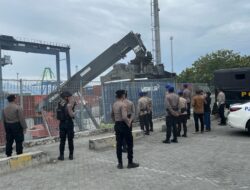 Polda Sulteng Pantau Pengawalan Logistik Pemilu Melalui Aplikasi SOT POLRI