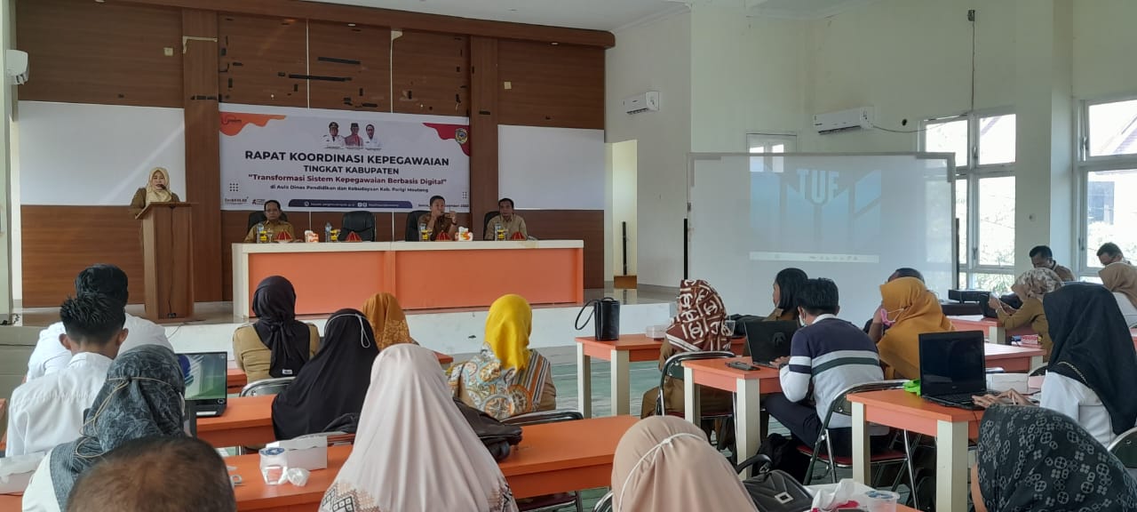 BKPSDM Parimo Gelar Rapat Koordinasi Kepegawaian