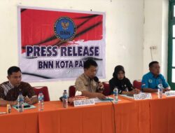 Sepanjang 2023, Penyalagunaan Narkoba di Kota Palu Menurun Drastis