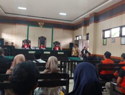 Pembacaan Vonis 11 Terdakwa Asusila Remaja di Parimo Ditunda Tahun Depan