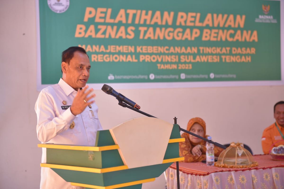 BAZNAS Sulteng Gelar Pelatihan Relawan Tanggap Bencana