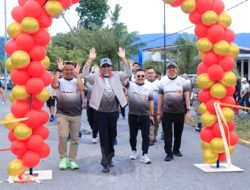 Bupati Amirudin Ikuti Fun Walk Hari Bhakti Imigrasi ke-74
