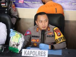 Pengedar Sabu Seberat 3.075 Gram di Tolitoli Terancam 12 Tahun Penjara