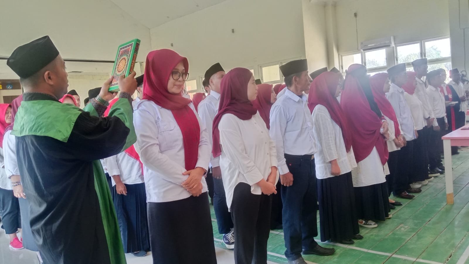 82 Pengawas TPS Kecamatan Parigi Resmi Dilantik