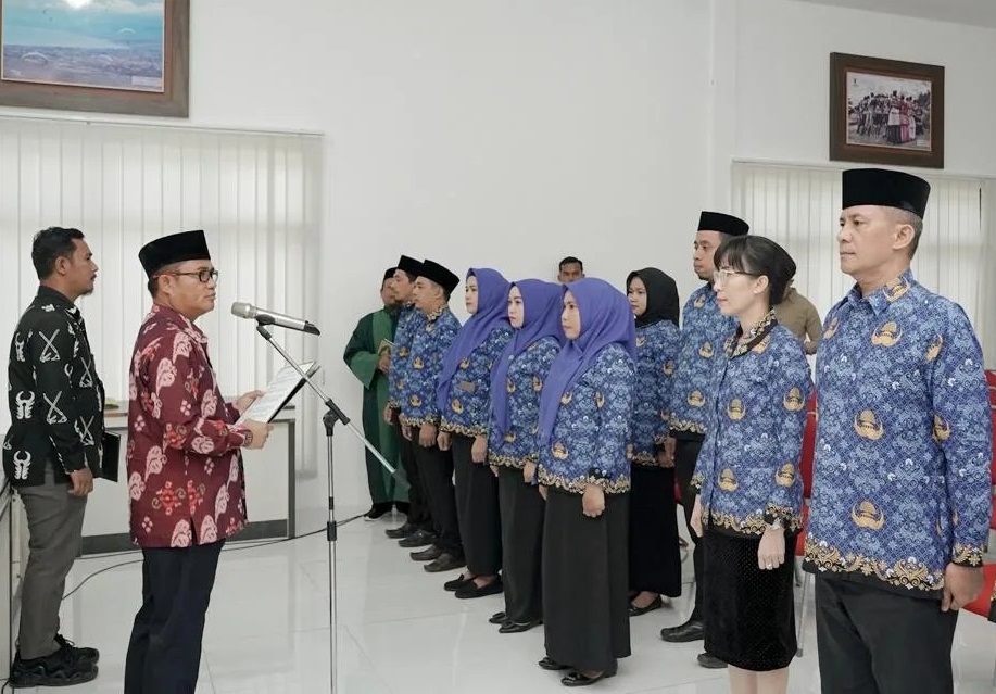 Wabup Samuel Lantik 12 Pejabat Fungsional di Jajaran Pemda Sigi