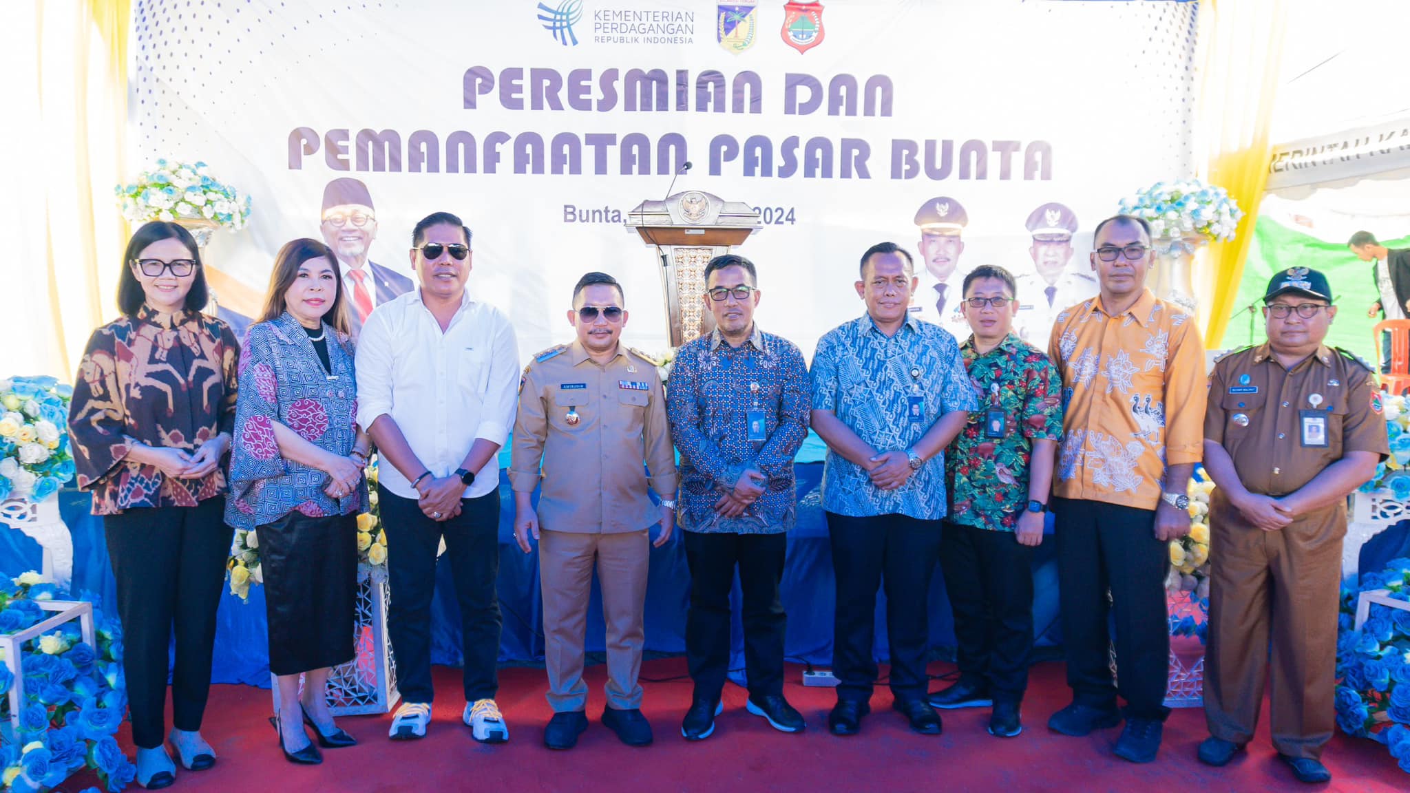 Tuntas Direvitalisasi, Pasar Bunta Resmi Beroperasi
