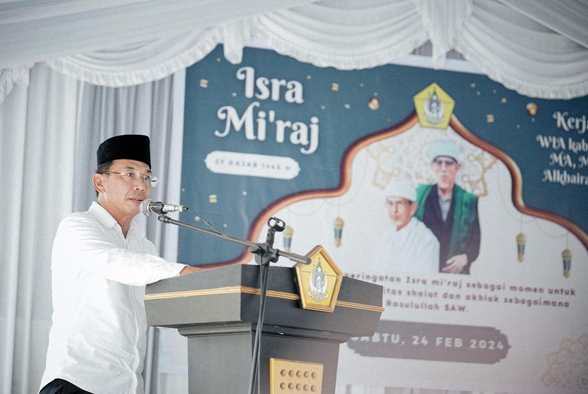 Bupati Sigi Hadiri Peringatan Isra Mi’raj di Donggala
