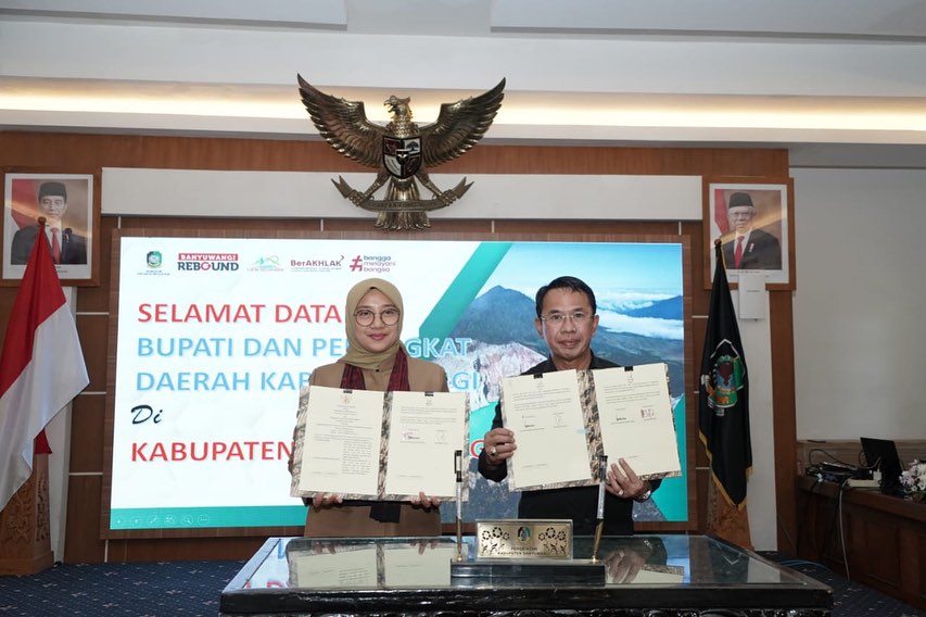 Sigi dan Banyuwangi Teken MoU Peningkatan Pelayanan Publik
