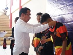 Ketua INKAI Sulteng Buka Kejuraan Karate Dojo Tadulako Roso Cup 1 2024