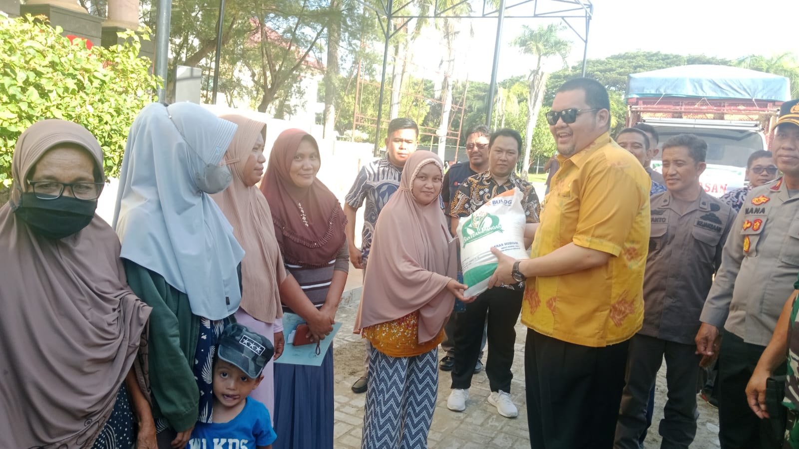 Pemda Parimo Mulai Salurkan CBP ke 43.790 KPM