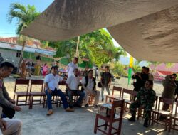 Pastikan Pemilu Berjalan Lancar, Pj Bupati Parimo Tinjau Sejumlah TPS