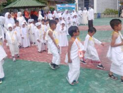 599 Siswa TK dan PAUD Ikut Simulasi Peragaan Manasik Haji