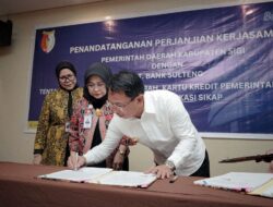 Pemda Sigi-Bank Sulteng Teken PKS Pengelolaan Kas Daerah dan Kartu Kredit