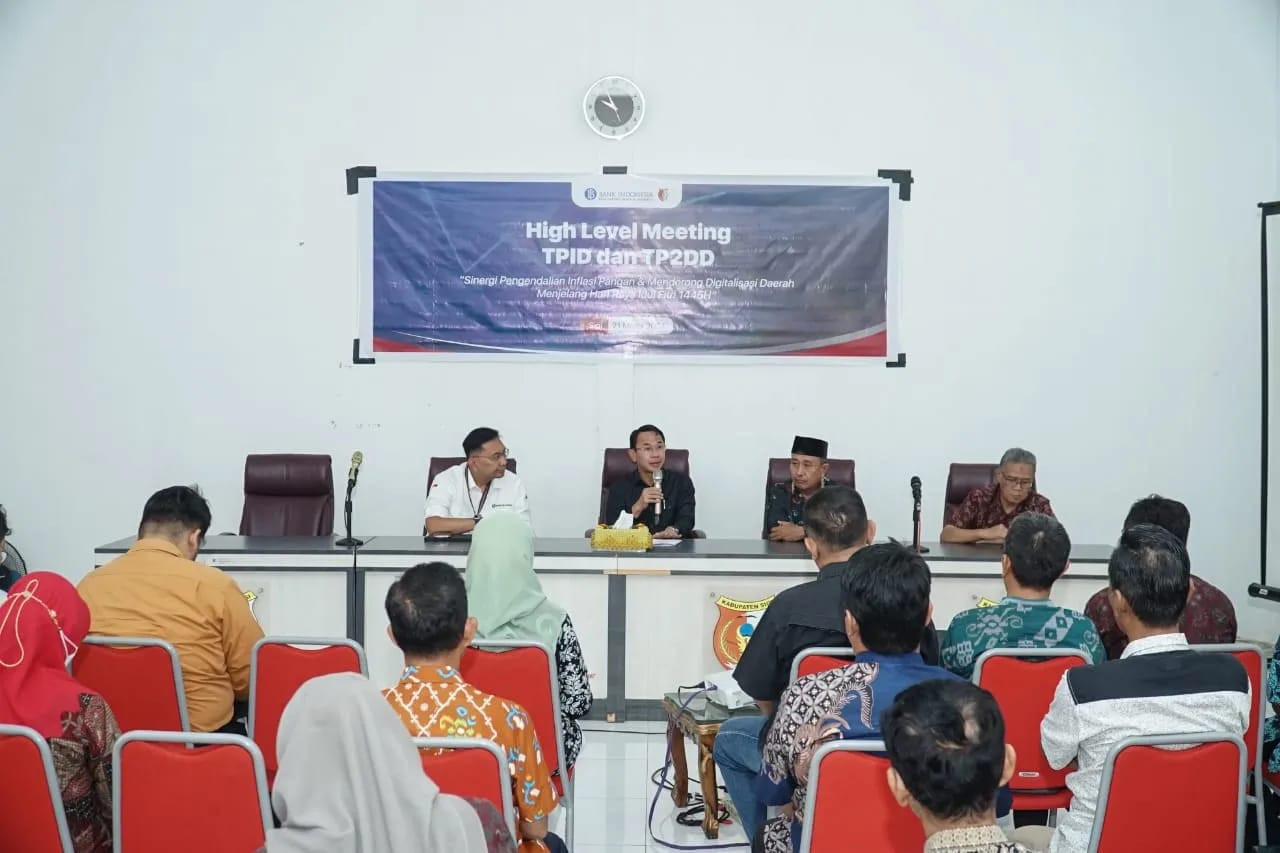 Bupati Irwan Hadiri High Level Meetng TPID dan TP2DD