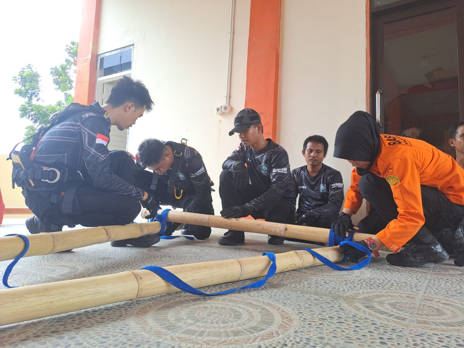 Basarnas Palu Gelar Latihan Beregu High Angle Rescue Tecnique