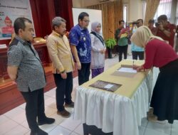 Pj Bupati Parimo Hadiri Pengukuhan Bunda Literasi