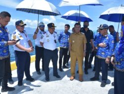Gubernur Sulteng Tinjau Pelabuhan yang Akan Diresmikan Jokowi