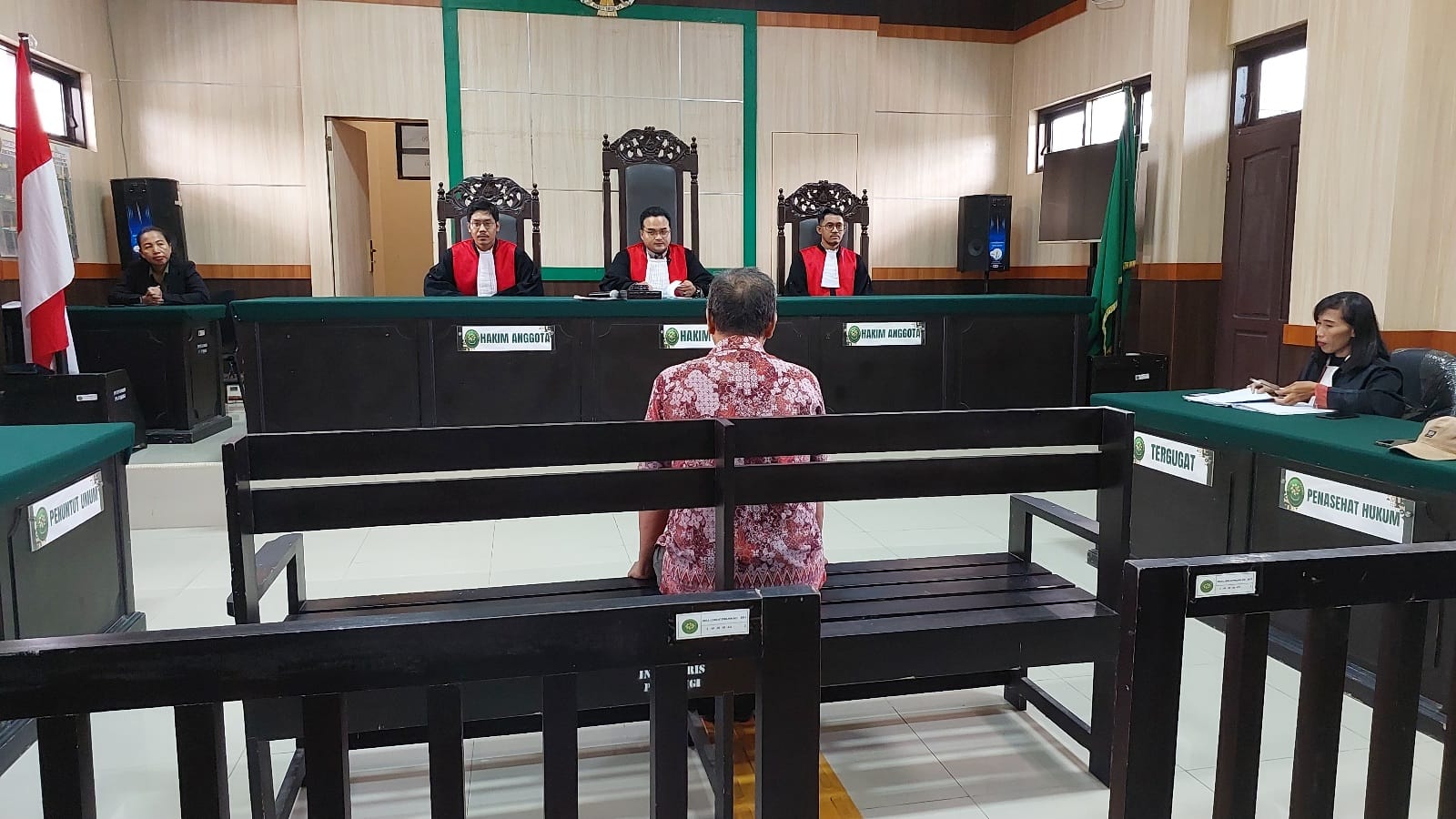 Kades Wanagading Divonis 4 Bulan Penjara Masa Percobaan 6 Bulan
