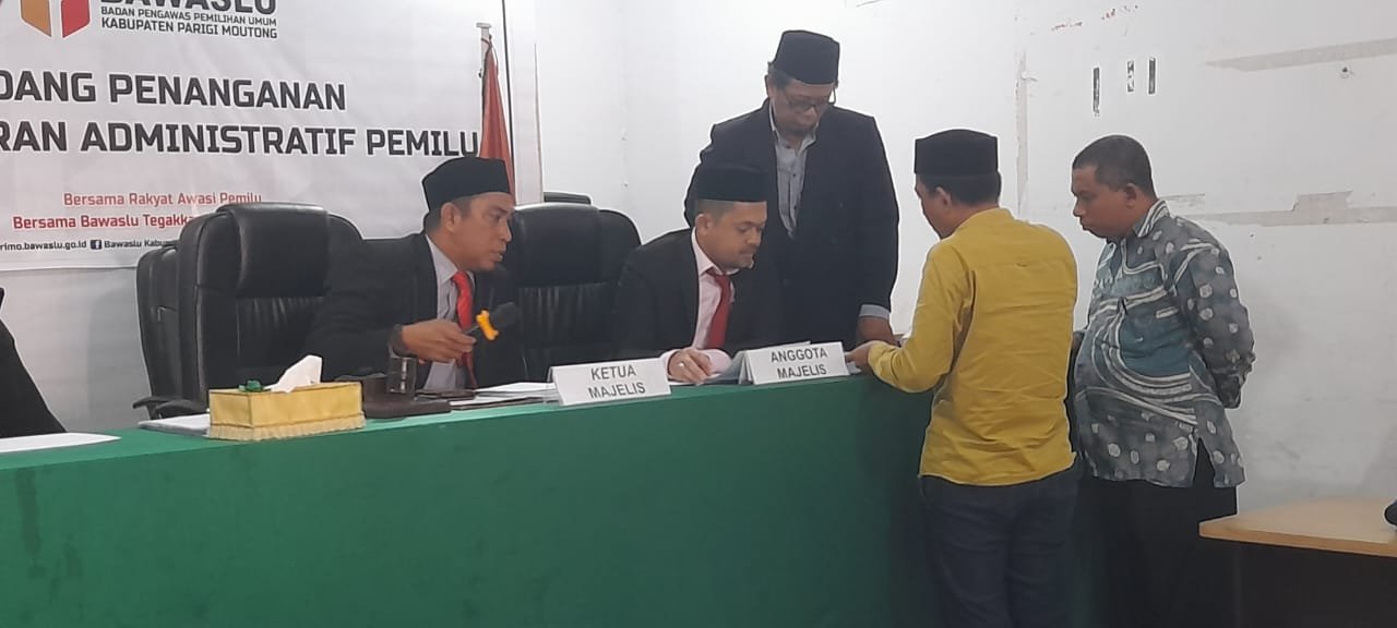 Bawaslu Parimo Kembali Tunda Sidang Pelanggaran Administrasi Pemilu