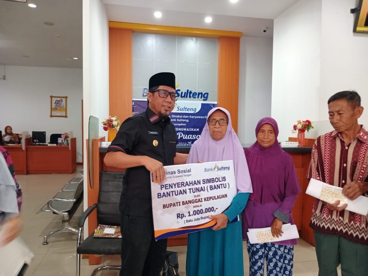 Pemprov Sulteng Salurkan Bantuan Tunai Rp10 Miliar Jelang Idulfitri