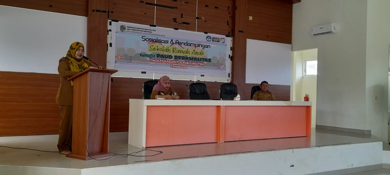 Disdikbud Parimo Gelar Sosialisasi dan Pendampingan Ramah Anak