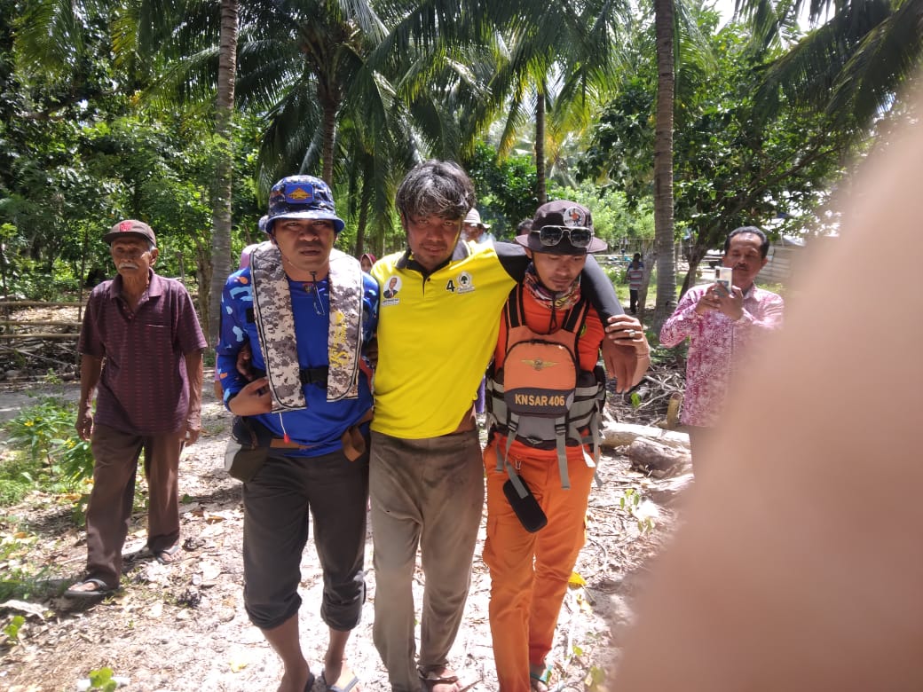 Nelayan Temukan Korban Kapal Tenggelam di Perairan Dampelas