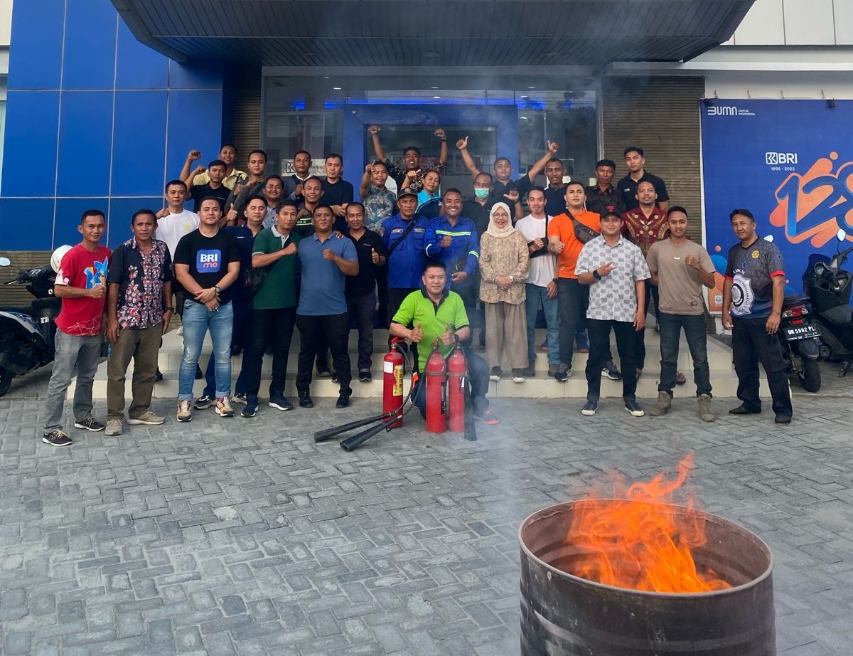 BRI Parigi Gelar Sosialisasi MKU Tanggap Darurat Bencana Kebakaran