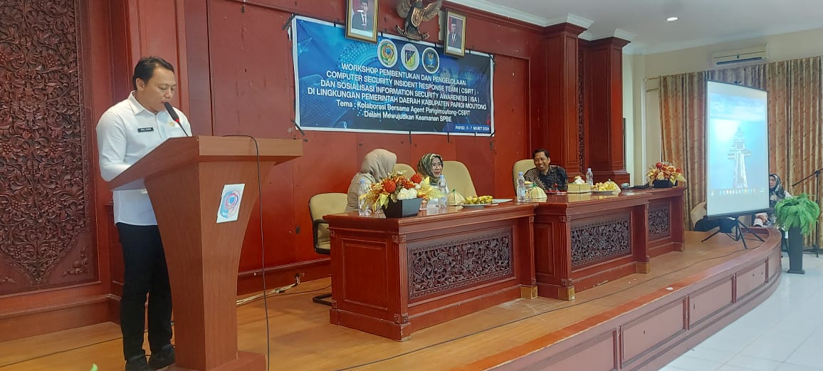 Pemda Parimo Dorong Diskominfo Bentuk CSIRT Beserta Regulasinya