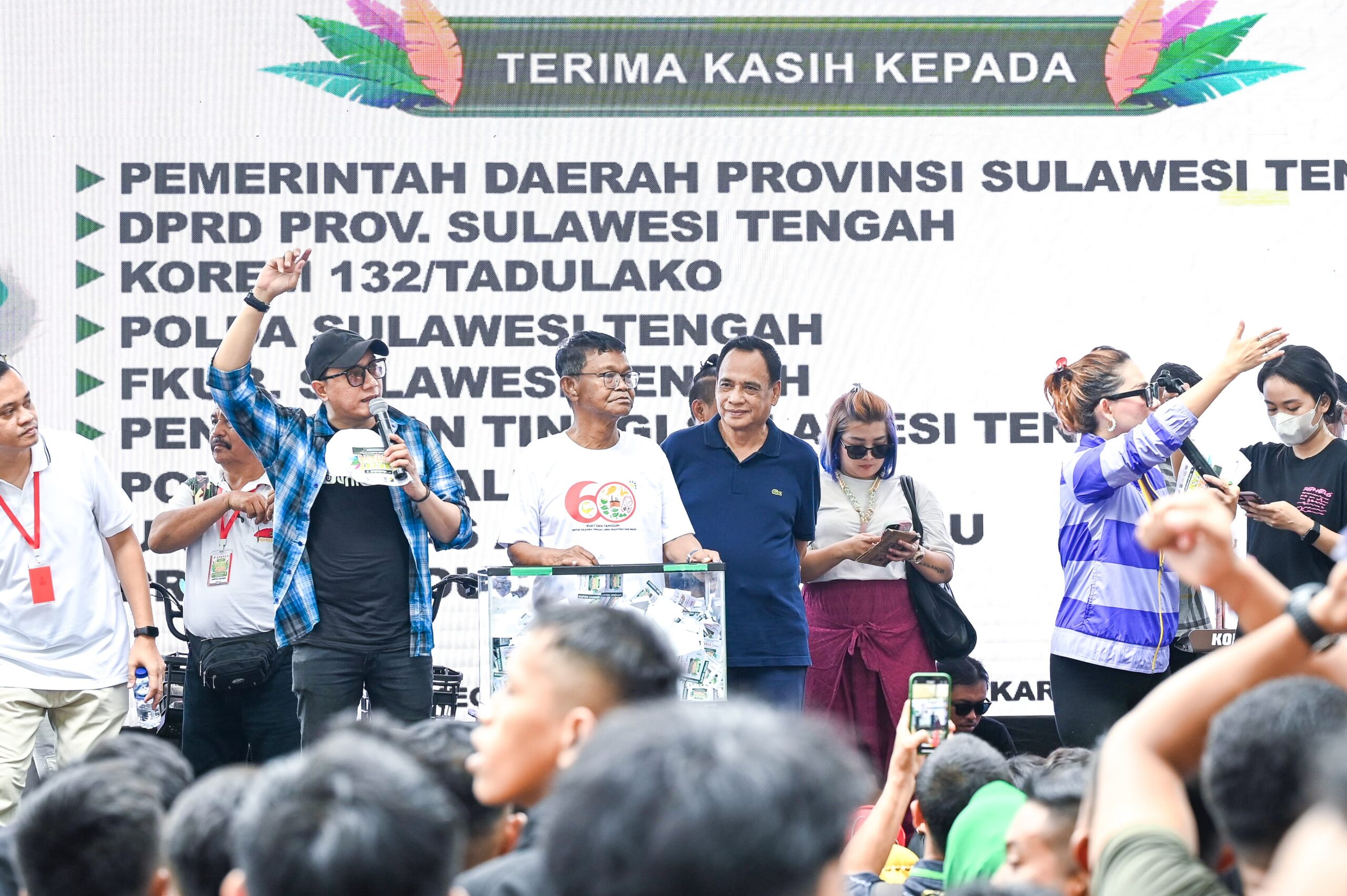 Pemprov Sulteng Gelar Halal Bihalal dan Pesta Rakyat