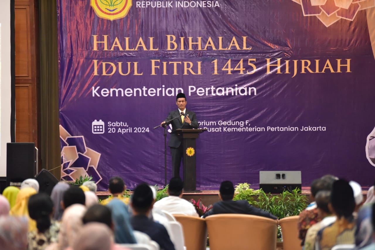 Mentan: Pentingnya Cinta Terhadap Pertanian Gemilang dan Cemerlang