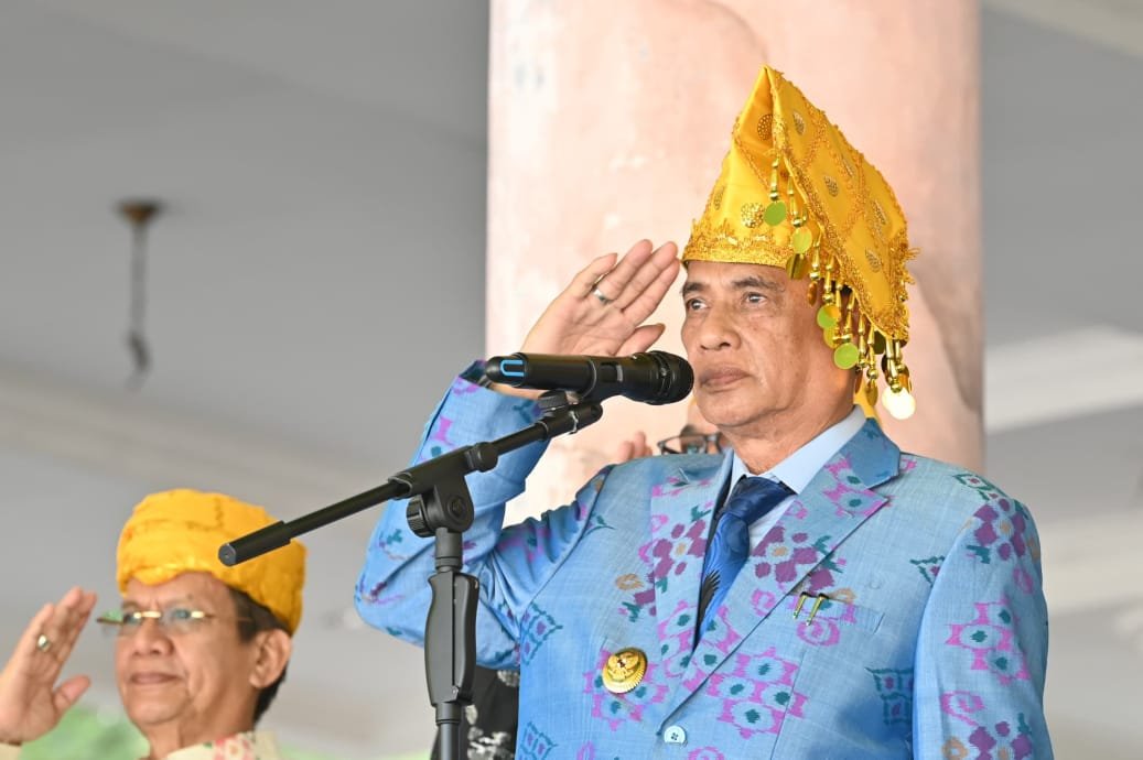 Pimpin Upacara HUT ke-22 Parimo, Begini Pesan Wagub Sulteng