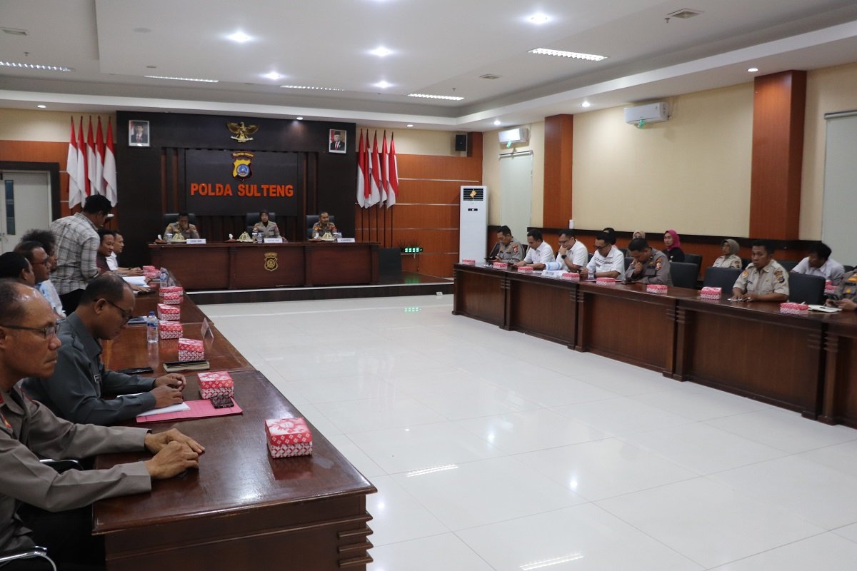 Dorong Terbentuknya Ditressiber, Tim Studi Kelayakan Kunjungi Polda Sulteng