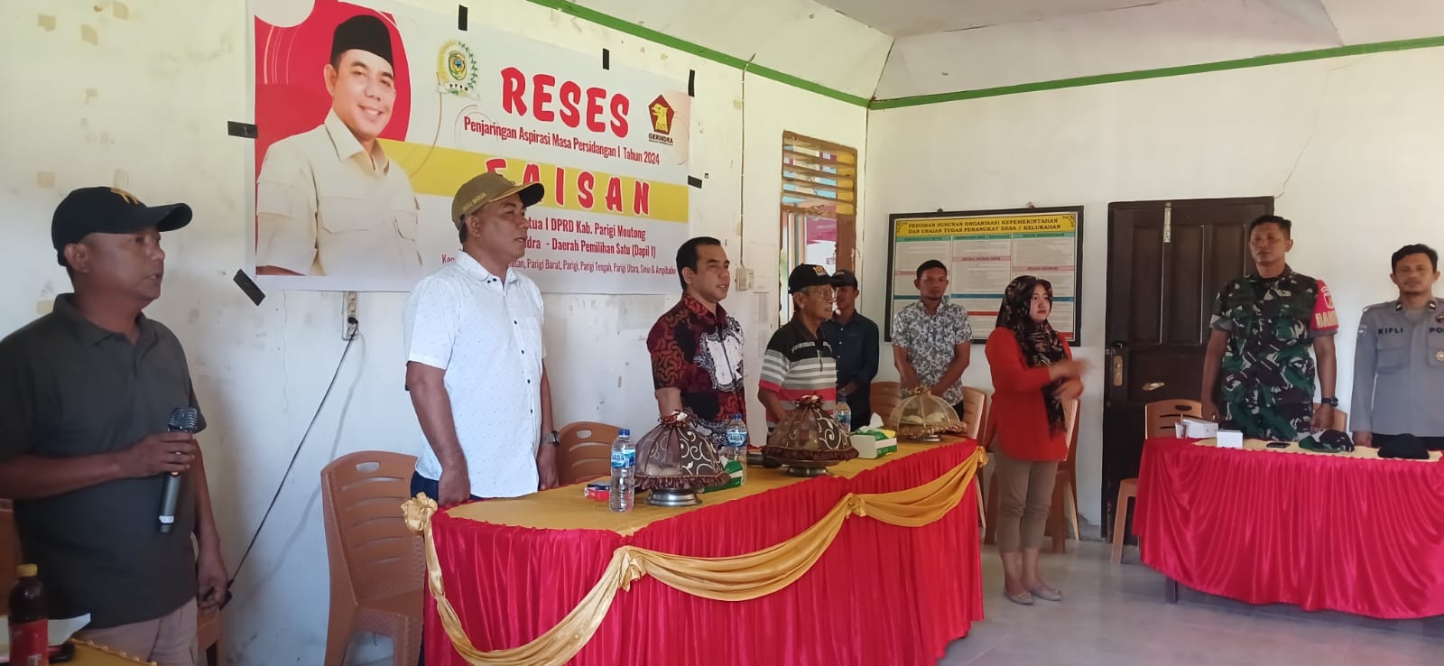 Serap Aspirasi, Wakil Ketua I DPRD Parimo Gelar Reses di Baliara